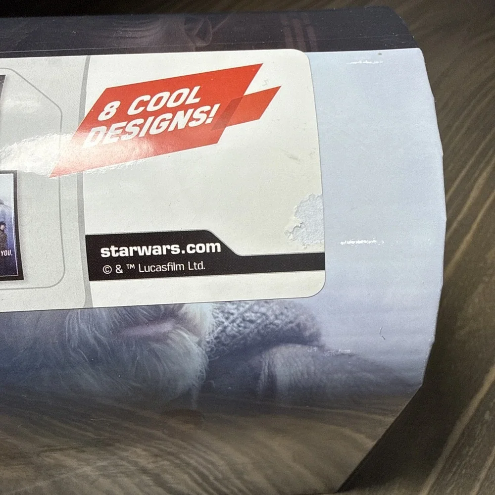 Star Wars The Last Jedi Valentines Cards 32 + 48 Heart Seals 2017 Sealed Disney
